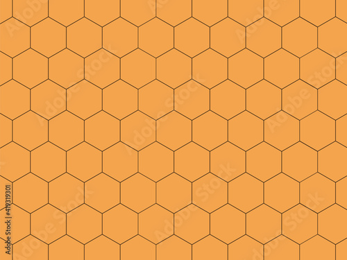 seamless pattern with honeycombs, abstract geometric background
