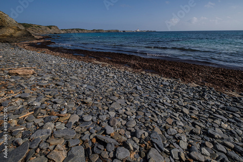 Tortuga beach  s Albufera des Grau Natural Park  Menorca  Balearic Islands  Spain
