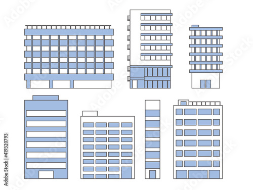 マンション　商業ビル　建物