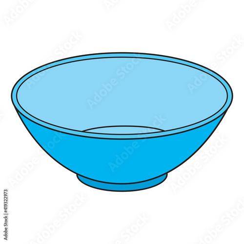 bowl vector illustration,isolated on white background