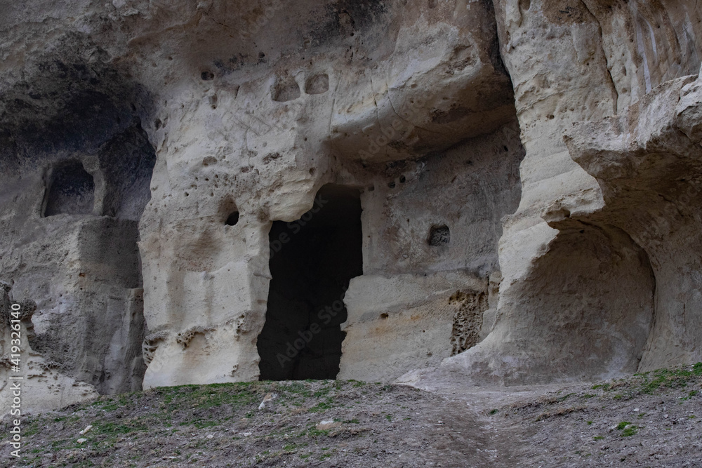 cave city Chufut-Kale in Crimea