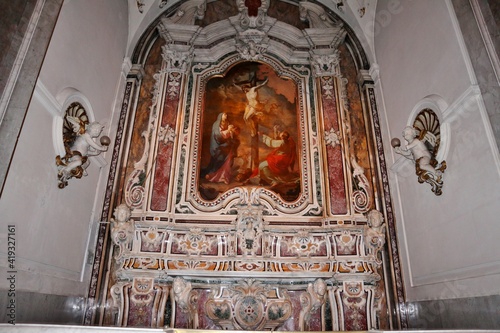 Napoli – Cappella sinistra della Chiesa di San Giuseppe dei Ruffi photo