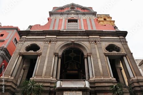 Napoli - Facciata della Chiesa di San Giuseppe dei Ruffi photo