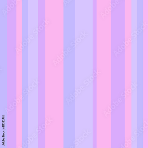 Striped pattern with stylish and bright colors. Pink, blue and violet stripes. Background for design in a vertical strip