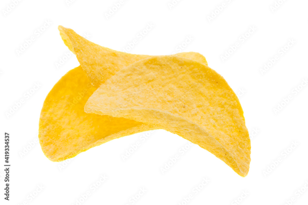 Fototapeta premium potato chips isolated