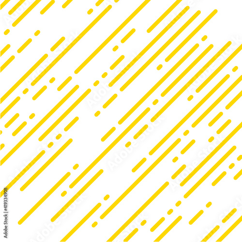 Yellow line background isolated on white. Abstract lines design.