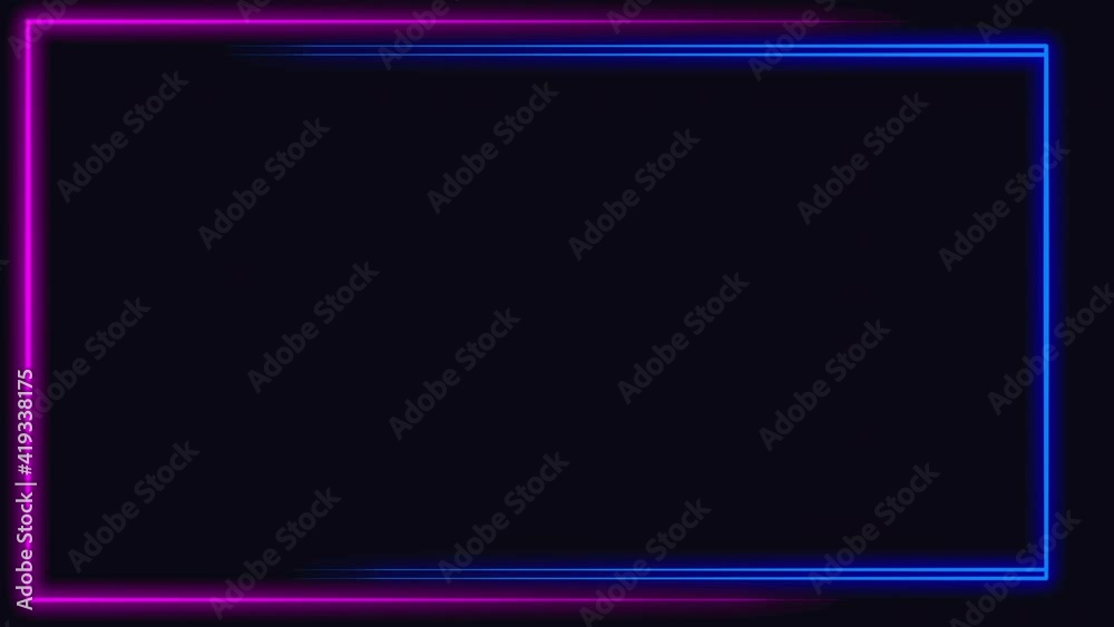 Abstract seamless background blue purple spectrum loop animation Fluorescent UV light 4k glowing neon line Abstract background web neon box template Abstract seamless background blue purple spectrum loop animation Fluorescent UV light 4k glowing neon line Abstract background web neon box template