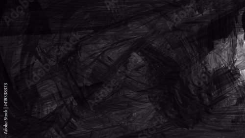 Animation grunge - brush stroke. Abstract hand - painted element. Grunge brush strokes animation. Underline and border design. Seamless looping background. 4K