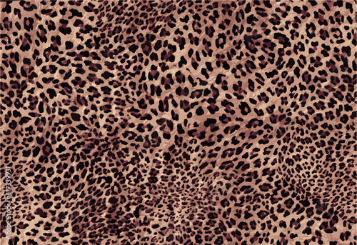 abstract animal skin pattern vector