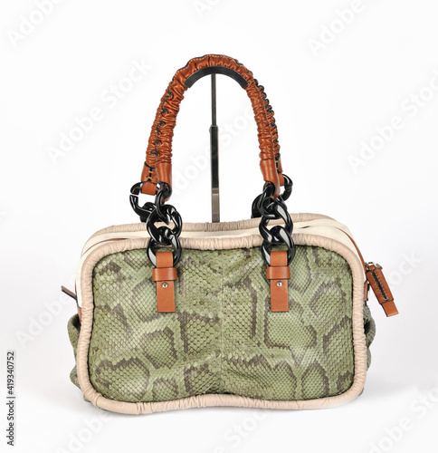 Fashionable and stylish walking handbag for woman.