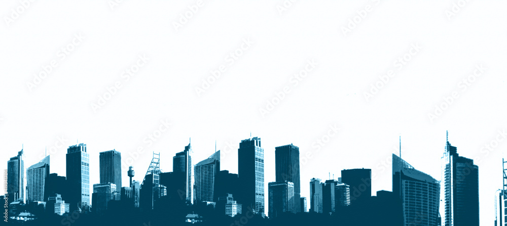 black and white abstract city skyline. black and white abstract city skyline.