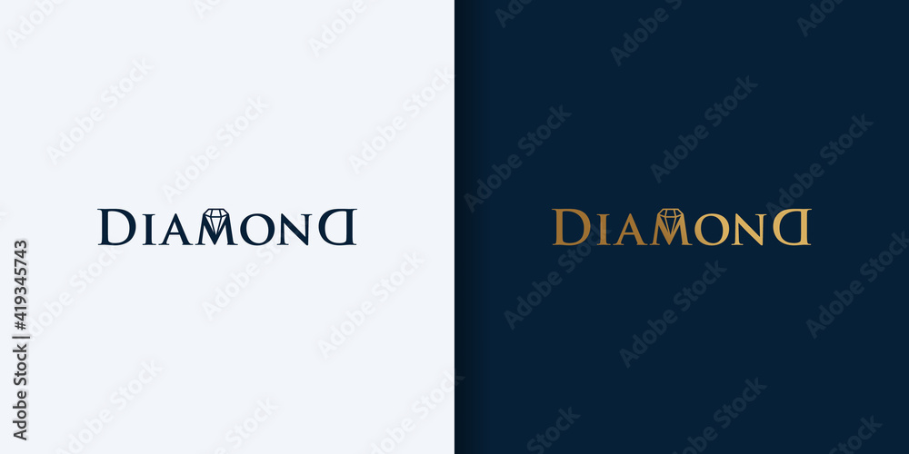 Diamond Icon Jewel Symbol Logo Template Diamond Icon Jewel Symbol Logo Template