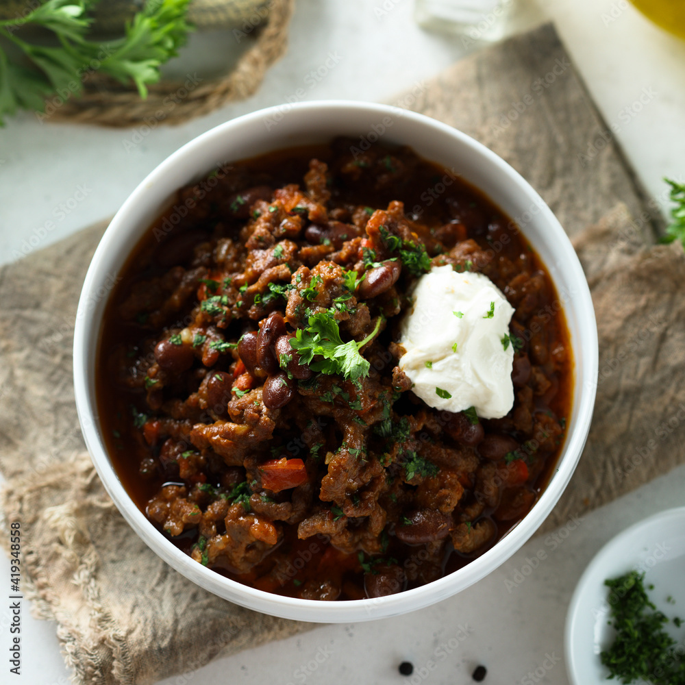 Spicy homemade red bean ragout Spicy homemade red bean ragout