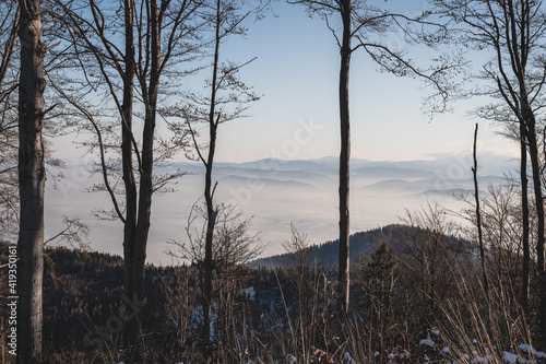 Fototapeta Naklejka Na Ścianę i Meble -  Wycieczka na Skrzyczne
