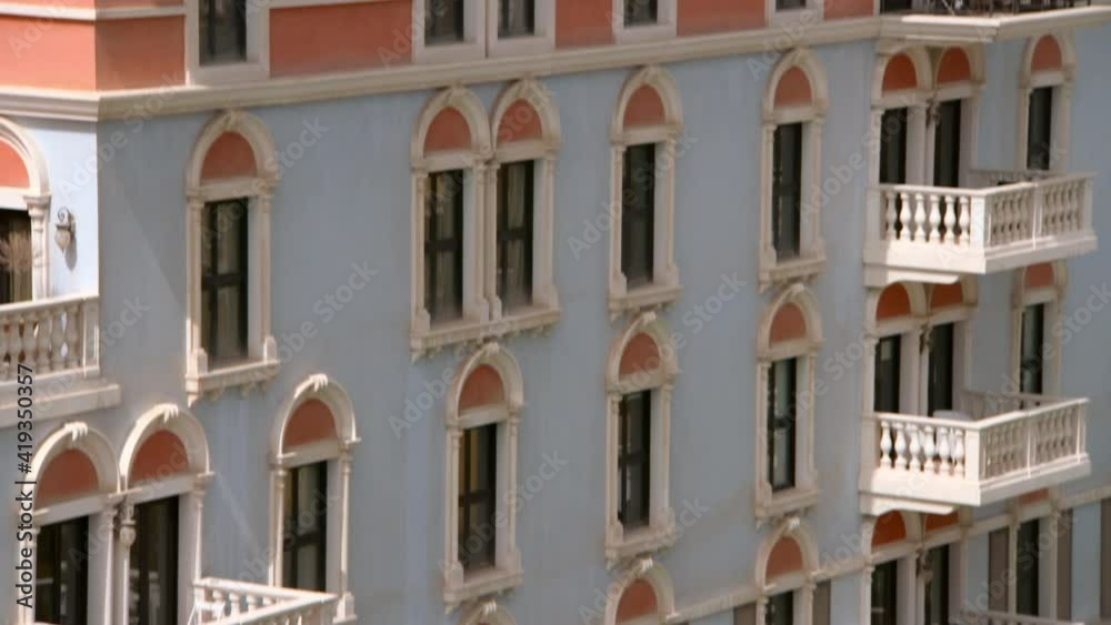 Tilt Up: Stunning Mediterranean Style Fa�ade On Large Building On A Lovely Sunny Courtyard Tilt Up: Stunning Mediterranean Style Fa�ade On Large Building On A Lovely Sunny Courtyard