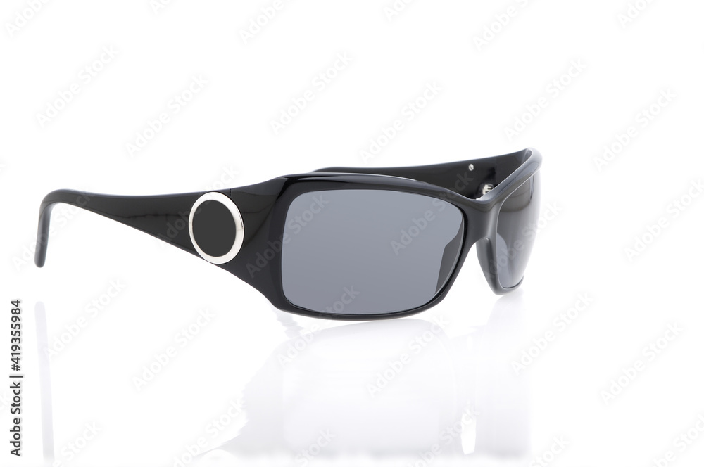 Trendy sunglasses isolated on white background, studio shoot. Trendy sunglasses isolated on white background, studio shoot.