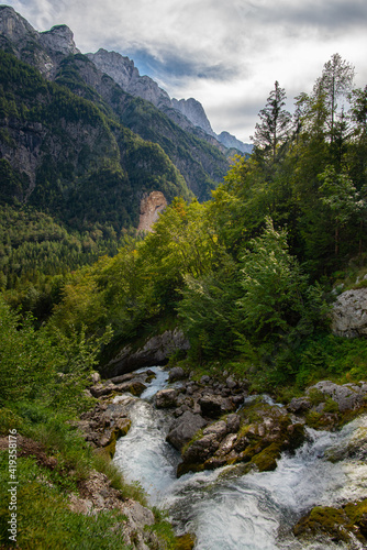 Around the sourcethe Soca River - Triglav National Park, Slovenia