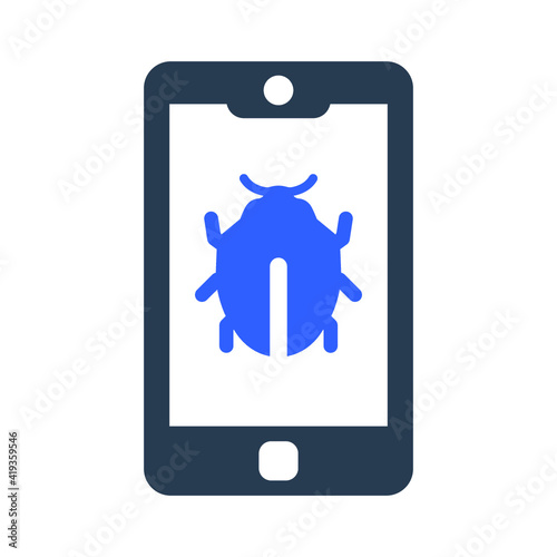Mobile Bug icon