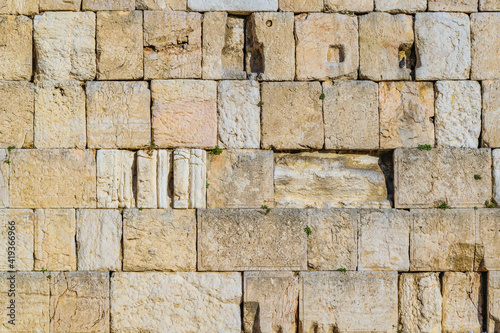 Wailing Wall, Old Jerusalem photo