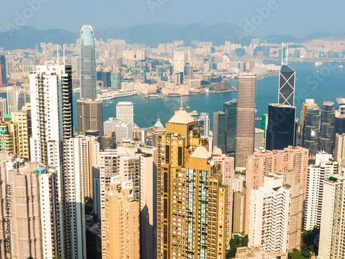 Hong Kong skyscrapers  Central District Hong Kong