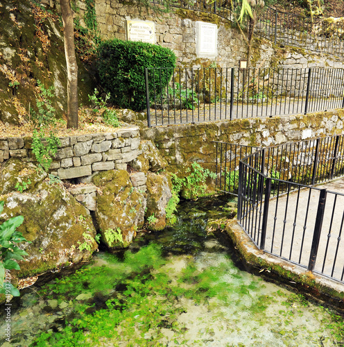 
Fuente El Nacimiento en Benamahoma, Parque Natural de Grazalema, Sierra de Cádiz, España photo