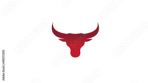 Creative Red Bull Head Logo