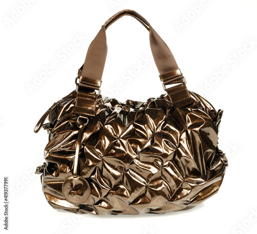 Fashionable and stylish walking handbag for woman.