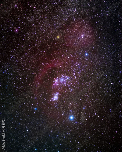 The Orion Molecular Complex shot in Shenandoah National Park, untracked, six second exposures. photo
