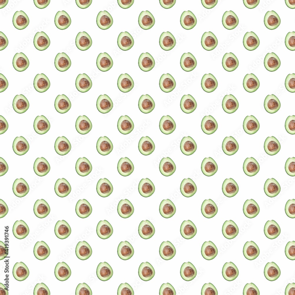 seamless pattern with avocados seamless pattern with avocados