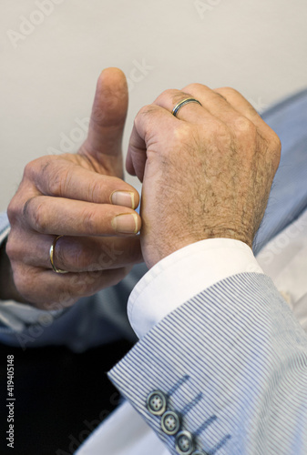 the hands that tell the story