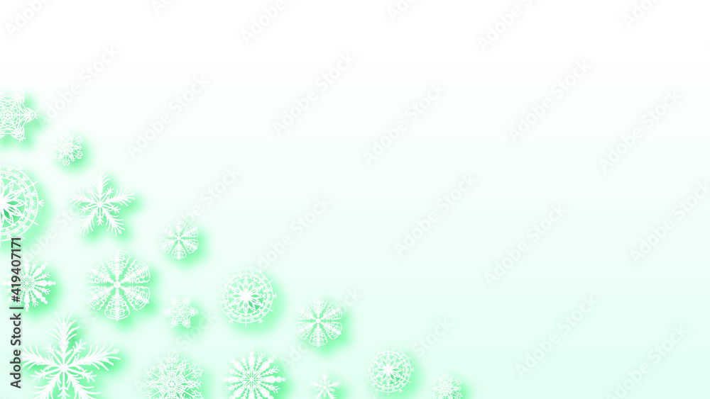 Abstract Background Winter With Snowflakes Shadows Vector Design Style Template Abstract Background Winter With Snowflakes Shadows Vector Design Style Template