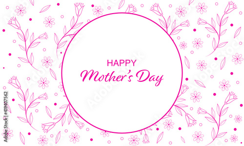 mothers day, mother day, day mother's, day mothers, day mother, mother, mothers, appreciation mother's day, appreciation mother, greeting card, pink, illustration, flower, greeting, card, vector