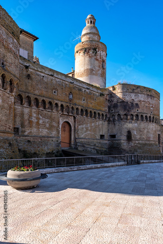 Vasto, district of Chieti, Abruzzo, Italy, Europe, Caldoresco Castle photo