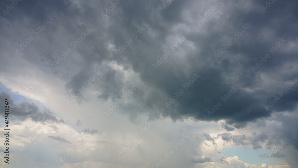 Stormy sky background