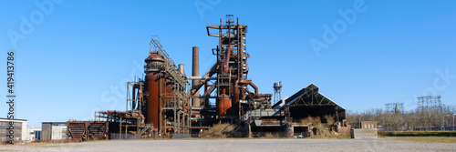 Stahlwerk Phoenix-West, Hörde, Dortmund, Ruhrgebiet, Nordrhein-Westfalen, Deutschland, Europa