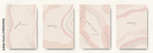 Modern abstract background.minimal trendy style. various shapes set up design templates good for background postcards poster wallpaper brochure invitation social media and other .vector illustration