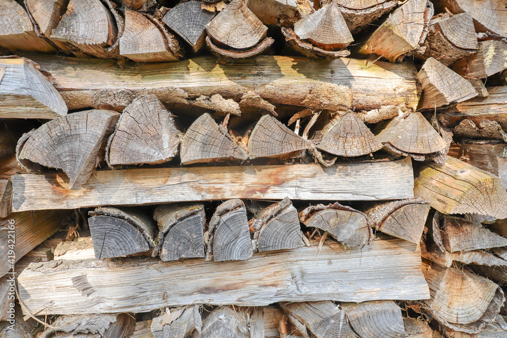 Firewood background. Log background or stack of log. Firewood background. Log background or stack of log.