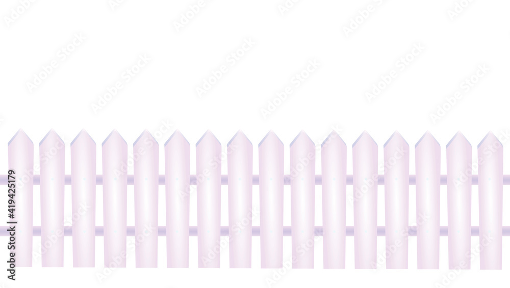 Wooden planks fence. vector illustration Wooden planks fence. vector illustration