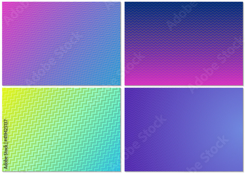 Set of Backgrounds with Str...