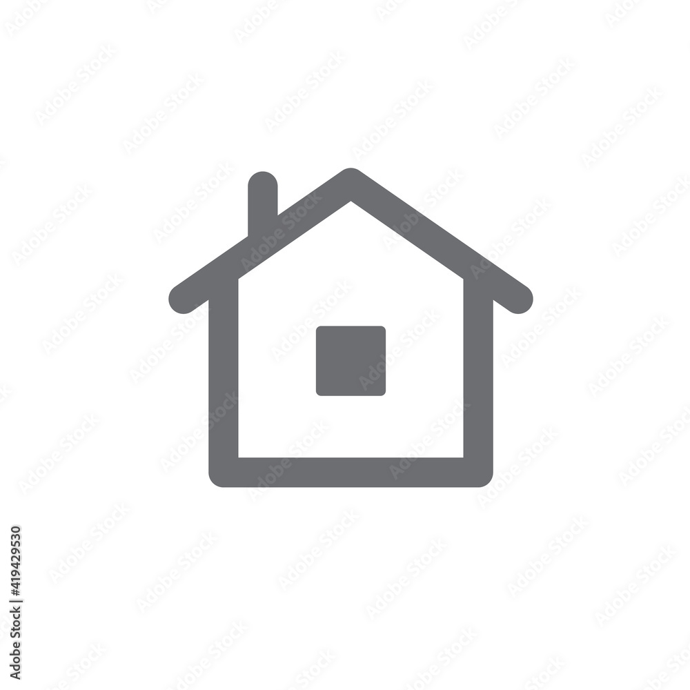 House vector icon. Home pictogram. House vector icon. Home pictogram.