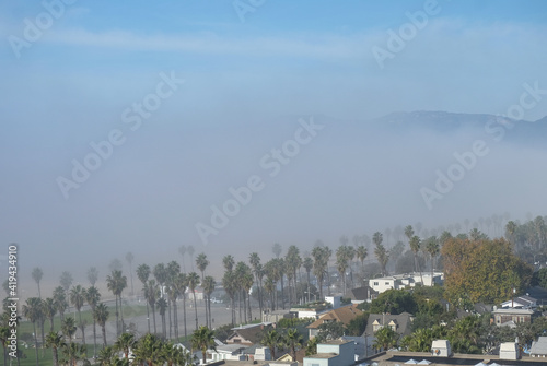 Santa Monica Beach view during June Gloom