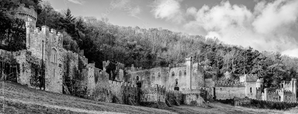 Gwrych Castle in North Wales