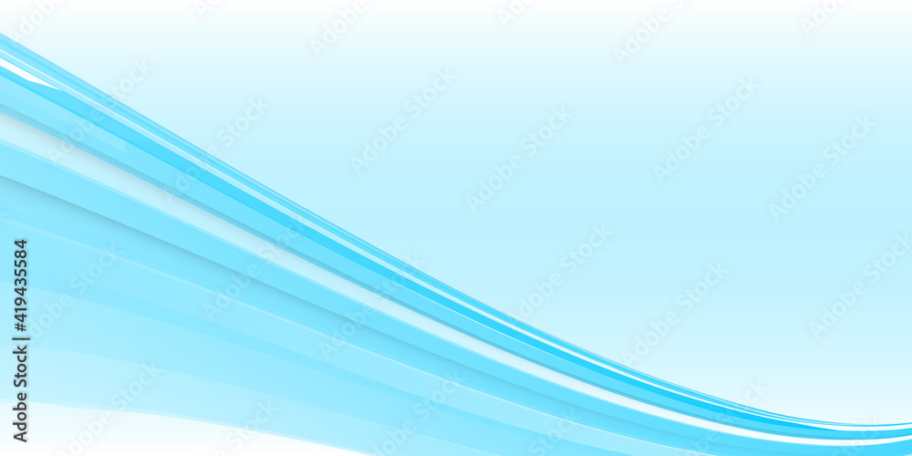 Fototapeta premium Abstract light blue background