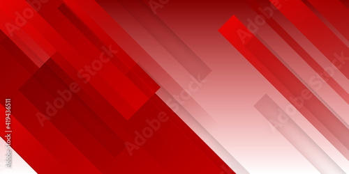 Vector abstract red wavy background. Curve flow motion. Light red background with copy space 