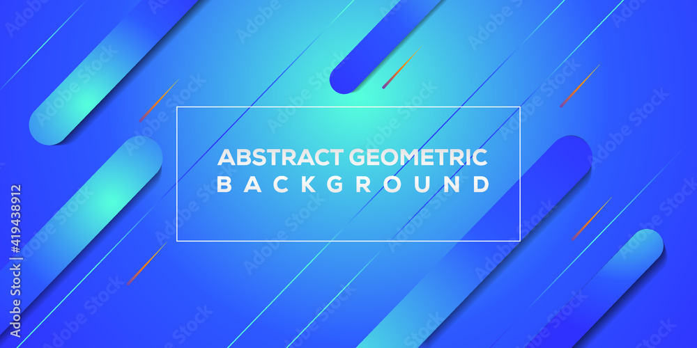 Abstract geometric shape background. vector