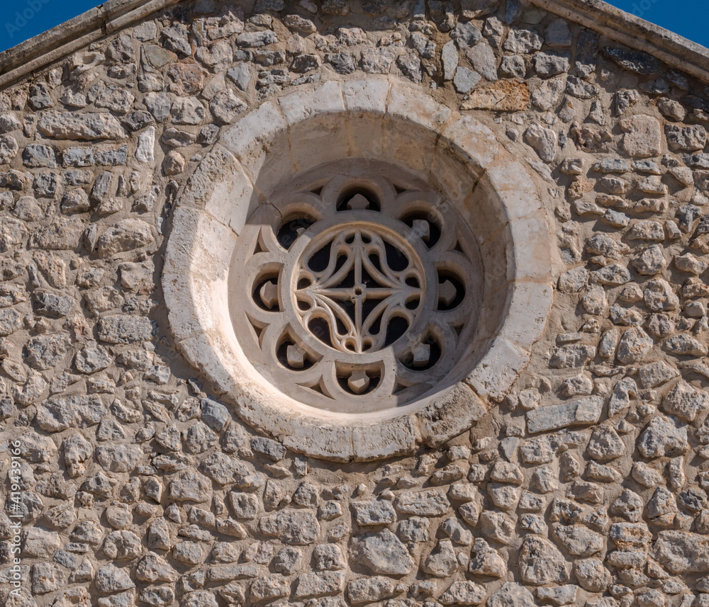 Church of the Ermita Santa Magdalena, close to  the City of Inca on the balearic island of  Mallorca, Spain