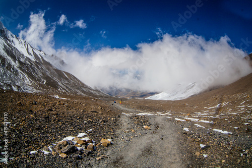 Thorongla. Annapurna Circuit. Nepal motives photo