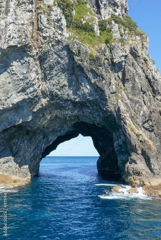 rock gate at the Bay of Islands