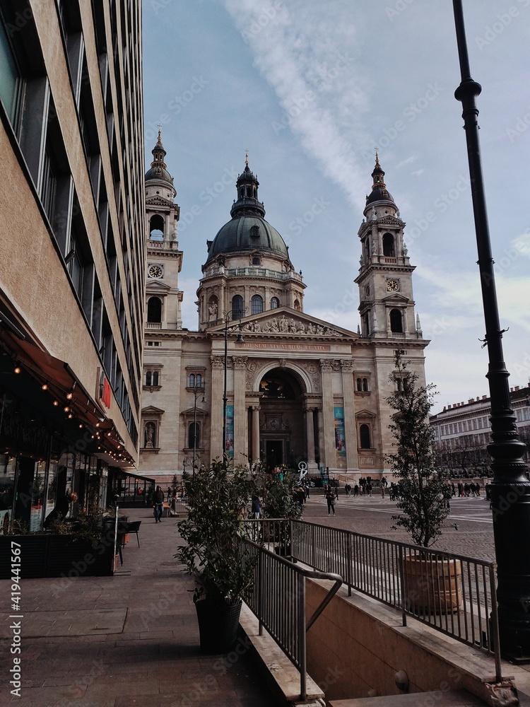 Fototapeta premium European architecture