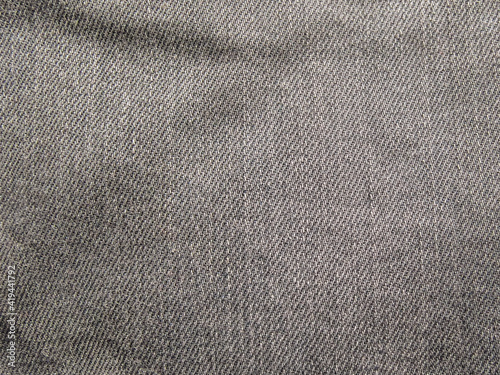 Texture of gray jeans